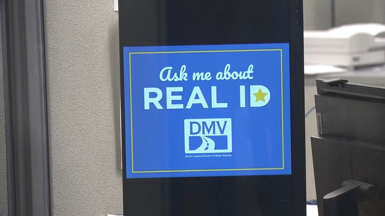 A sign that talks about real id