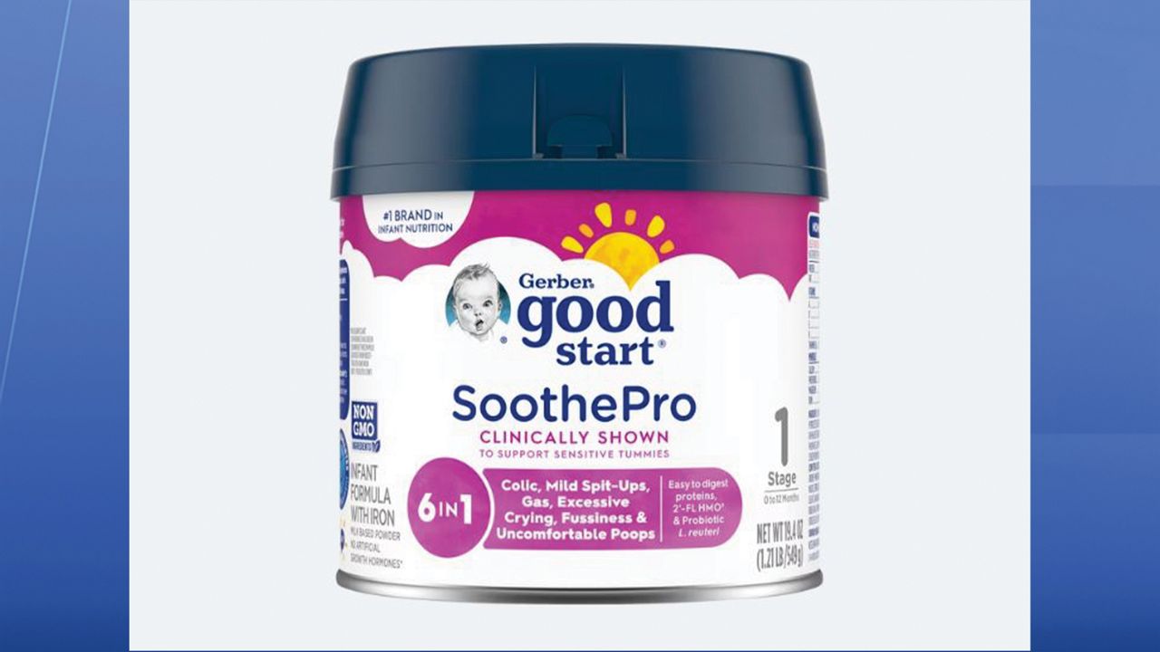 Gerber Good Start SootheProTM Powdered Infant Formula. (Gerber)