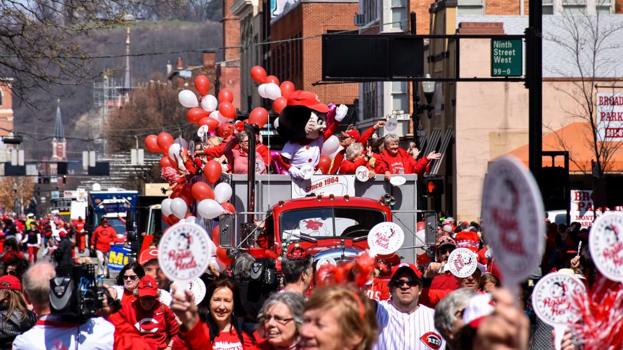All the Photos from the Cincinnati Reds' Home Opener Against the