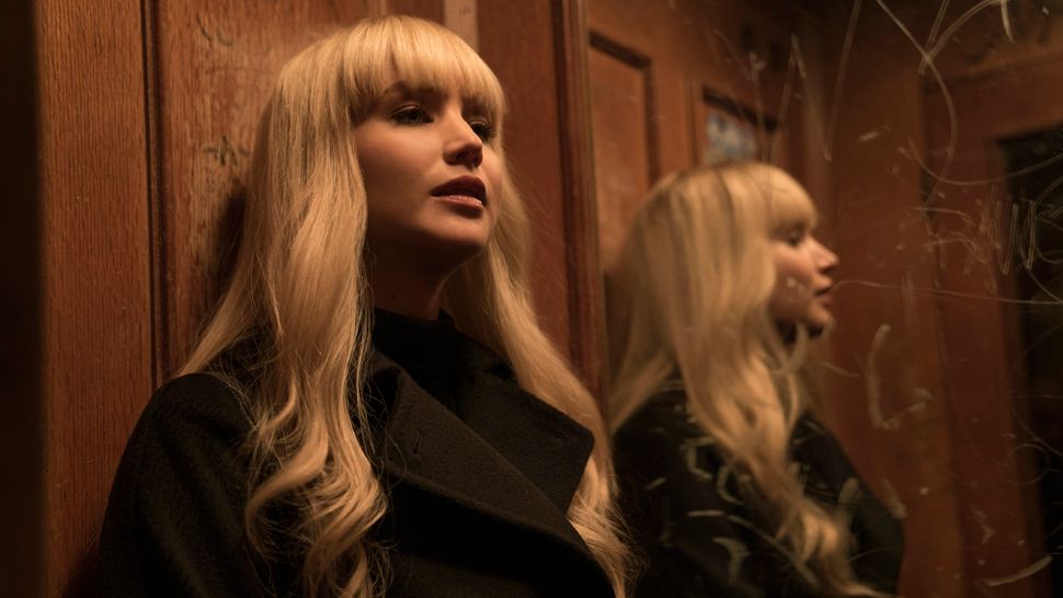 JENNIFER LAWRENCE in "Red Sparrow," a 20th Century Fox release. (Photo: Murray Close)