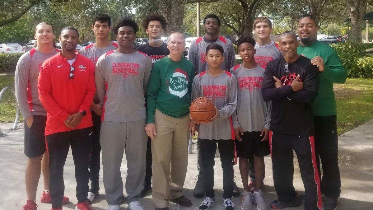 Clearwater Basketball Gives Back