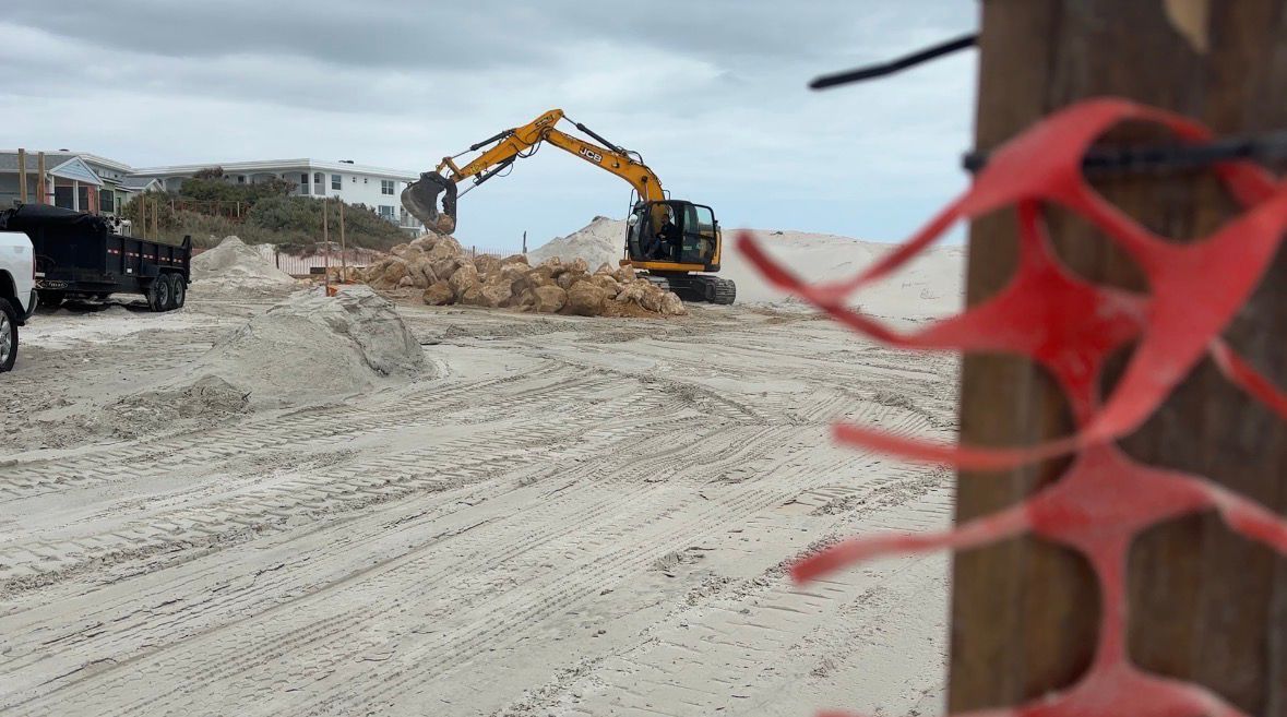New Smyrna Beach neighbors fund private coquina revetment ahead of turtle nesting deadline