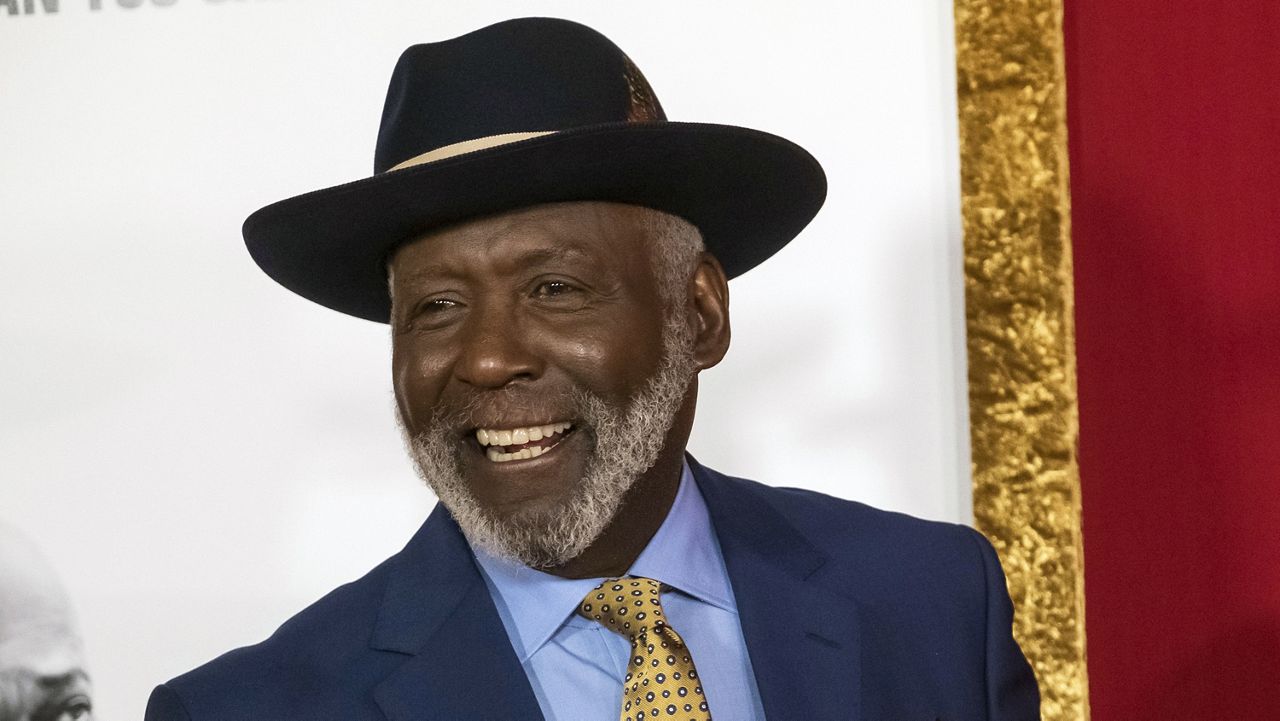 Richard Roundtree attends the premiere of "Shaft" on June 10, 2019, in New York. (Photo by Charles Sykes/Invision/AP, File)