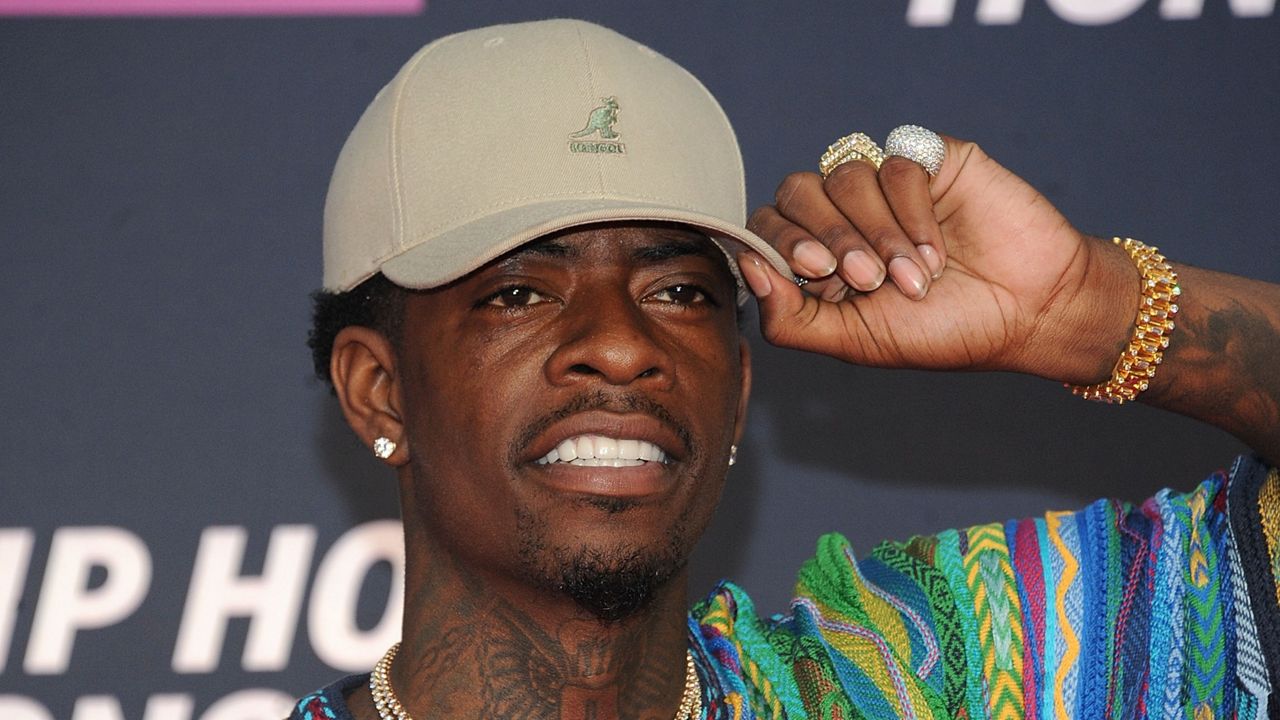 Rich Homie Quan attends the arrivals at VH1's Hip Hop Honors at David Geffen Hall at Lincoln Center on Monday, July 11, 2016, in New York. (Photo by Brad Barket/Invision/AP)