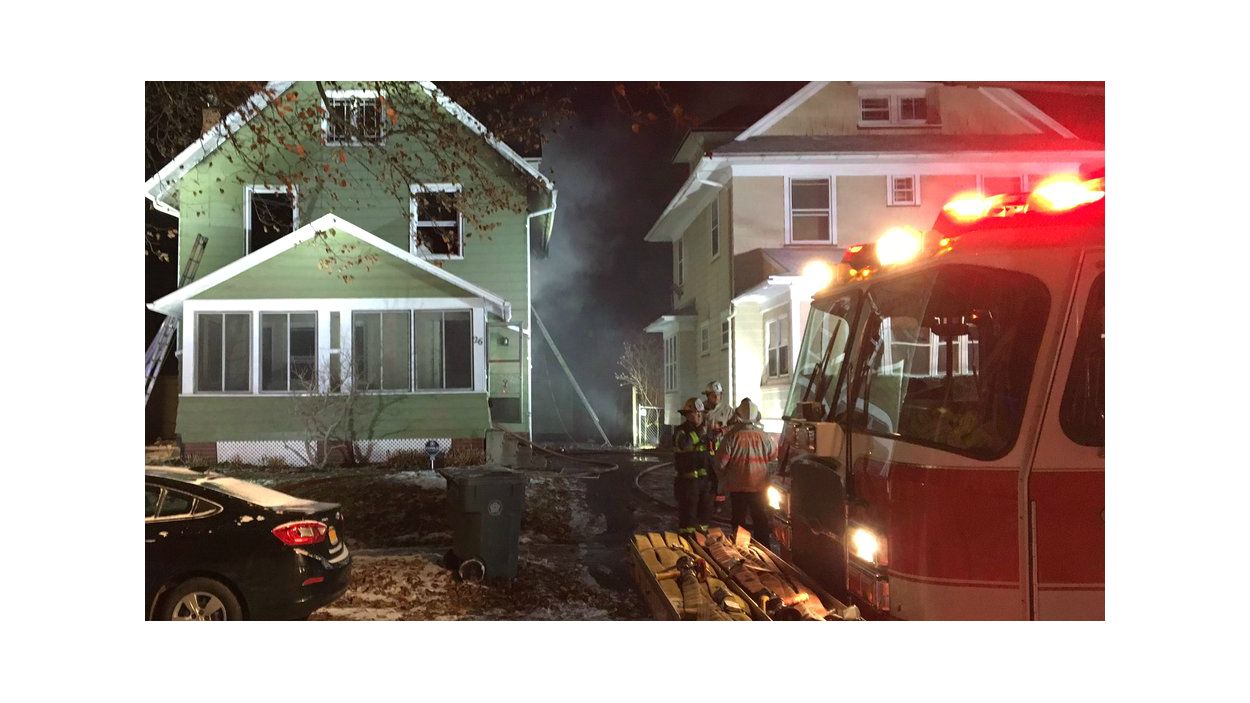 House Fire on Richland Street in Rochester