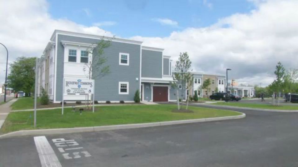 Ribbon cutting of Ridgeway Commons