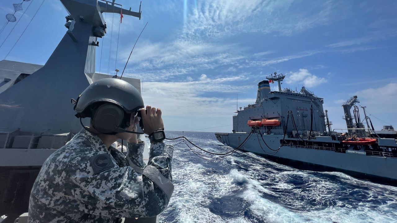 The U.S. Navy said over 90% of commerce happens on the sea and internet access relies on the security of undersea fiber optic cables, making their mission of deterrence of critical importance. (U.S. Navy/Michelle Chia)