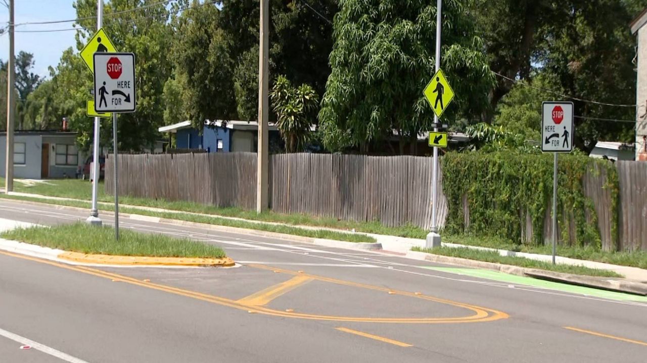 One of the largest projects to date are all the updates on Rio Grande Avenue. (Spectrum News/Sarah Winkelmann)