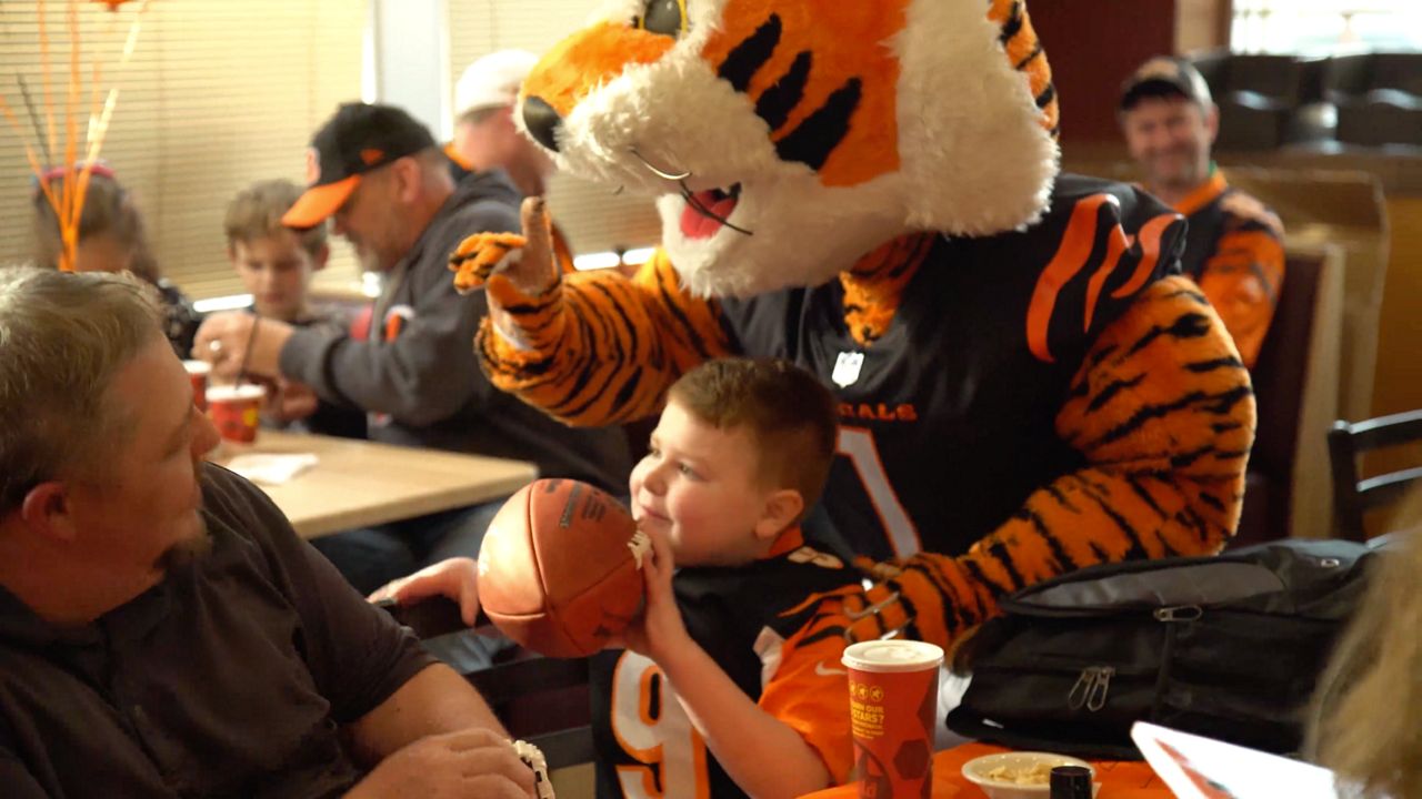 Young Bengals 'super fan' surprised with trip to Super Bowl