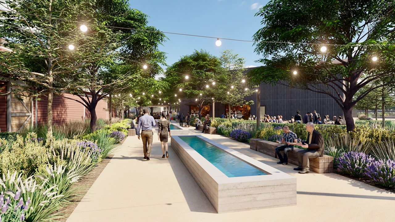 Rendering of River Street Marketplace in San Juan Capistrano (Photo courtesy of Almquist)