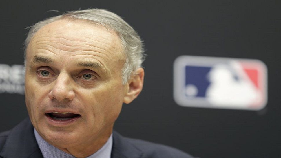 At spring training media day on Sunday, MLB Commissioner Rob Manfred pointed to Tampa Bay as a low-payroll club that had success on the field in 2018.