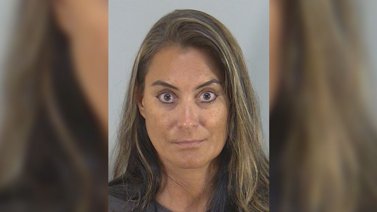 Robin Lynn Severence Lopez, 50, who is married to suspended Osceola County Sheriff Marcos Lopez, was arrested Monday on a racketeering-related charge. (Photo: Lake County Sheriff's Office)