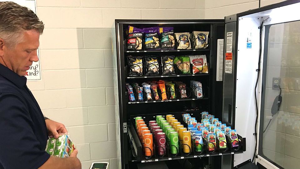 Snack attack: InstaHealthy vending machines hit local schools