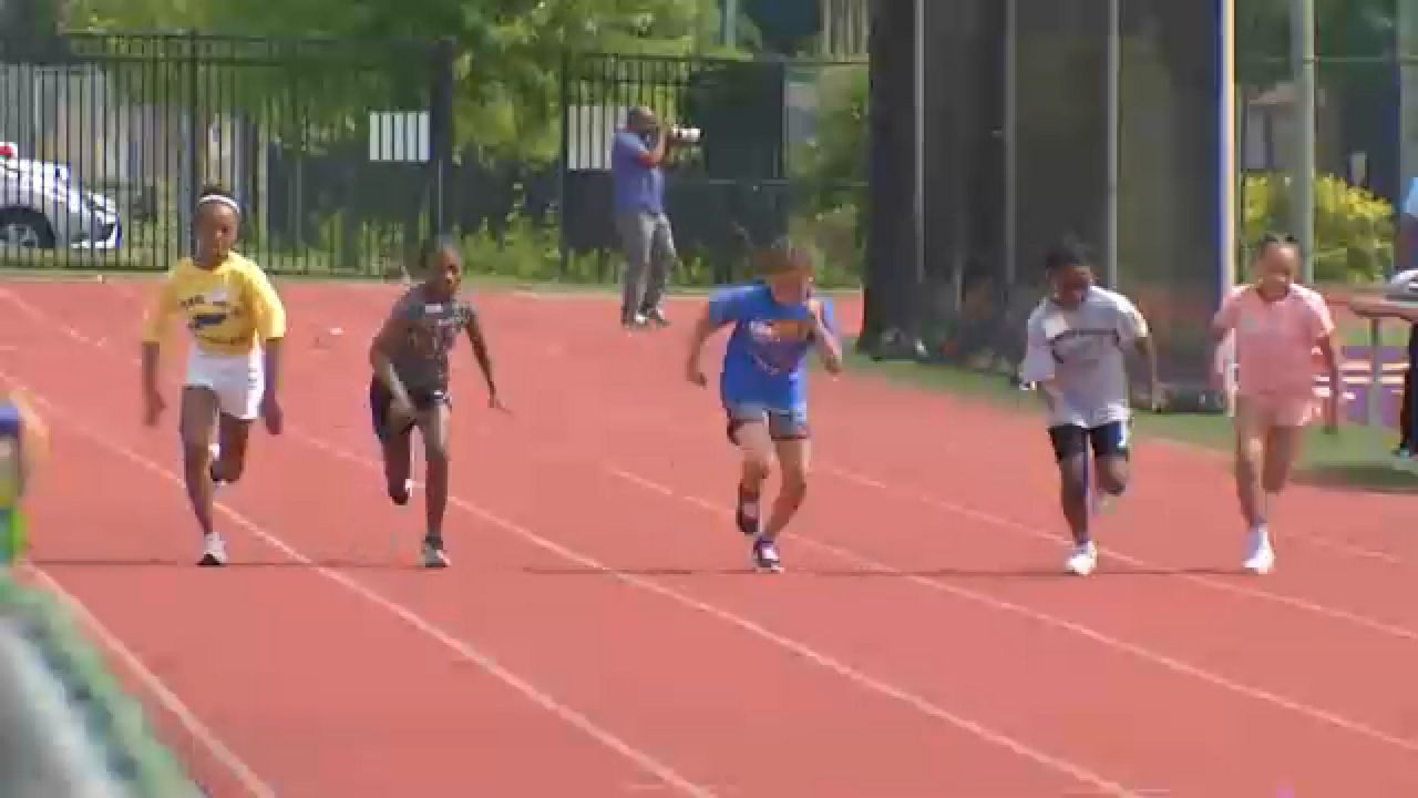 More than 1,000 students from across the Rochester City School District showed off their talents on the track on Wednesday. (Spectrum News 1)