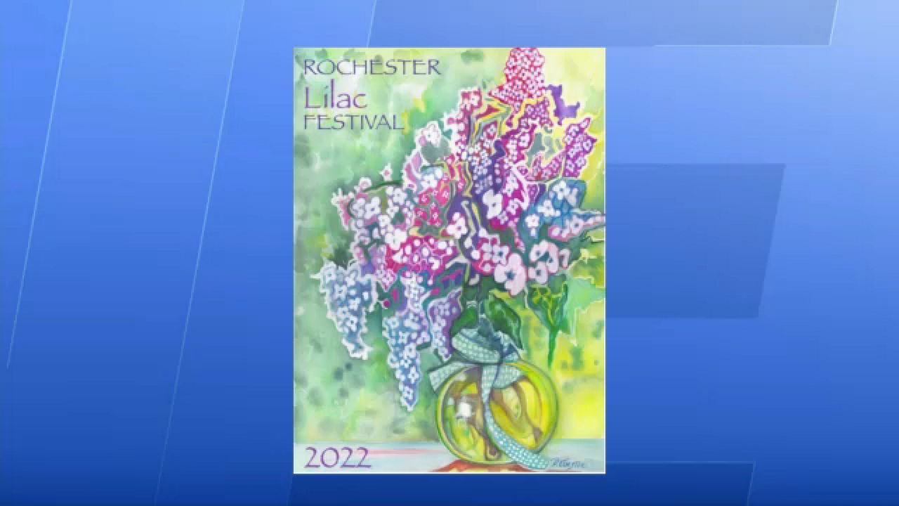 Official Rochester Lilac Festival poster revealed Wednesday