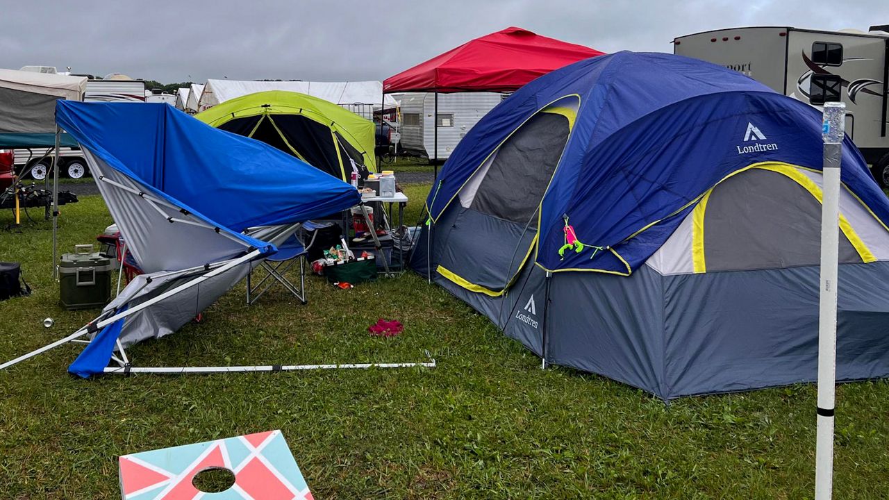 Rock Fest campers washed out in Cadott