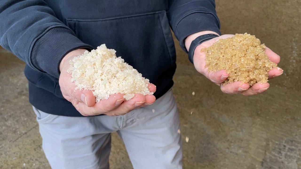 Great Barrington DPW using molasses on roads this winter