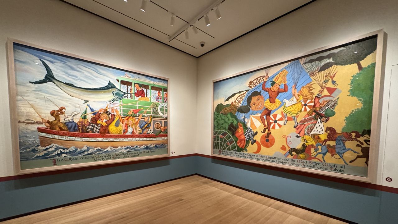 Exhibit tells story of rescue, restoration of murals made for NYC hospital in 1930s