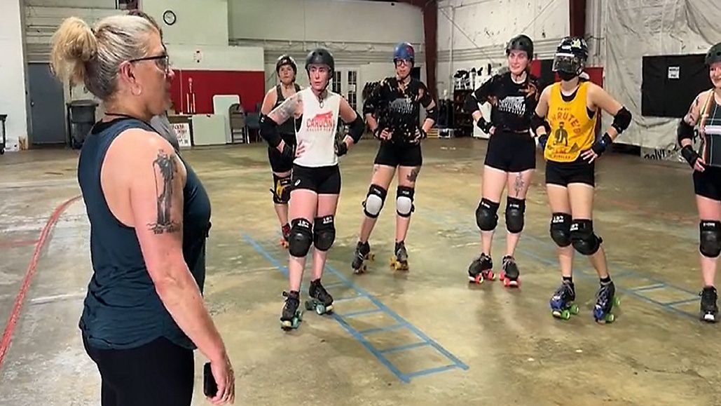 North Carolina Roller Derby Team skates for glory