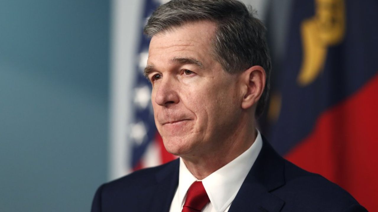 N.C. Gov. Roy Cooper signed an executive order on Friday at North Carolina A&T State University. 