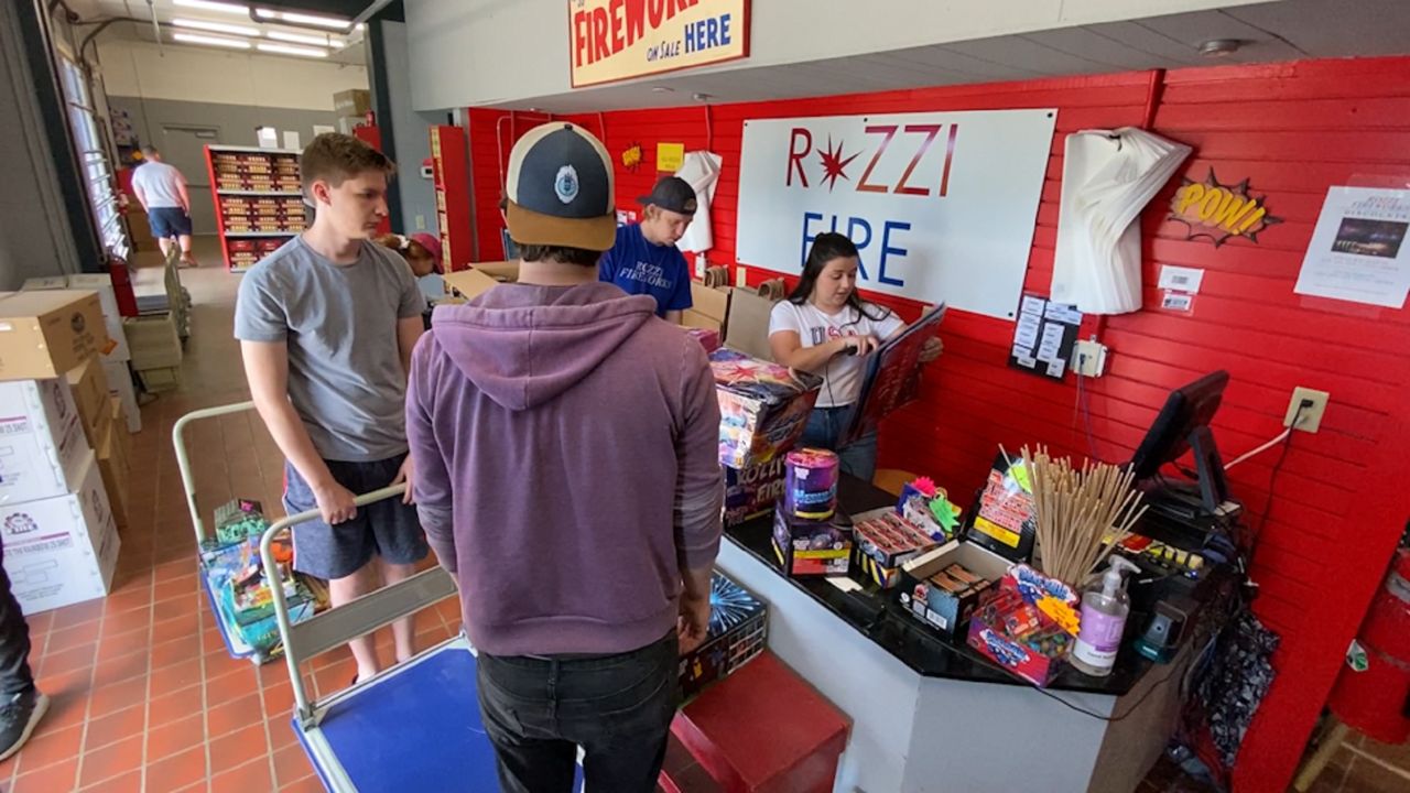 Rozzi Fireworks ramps up for Fourth of July after down 2020