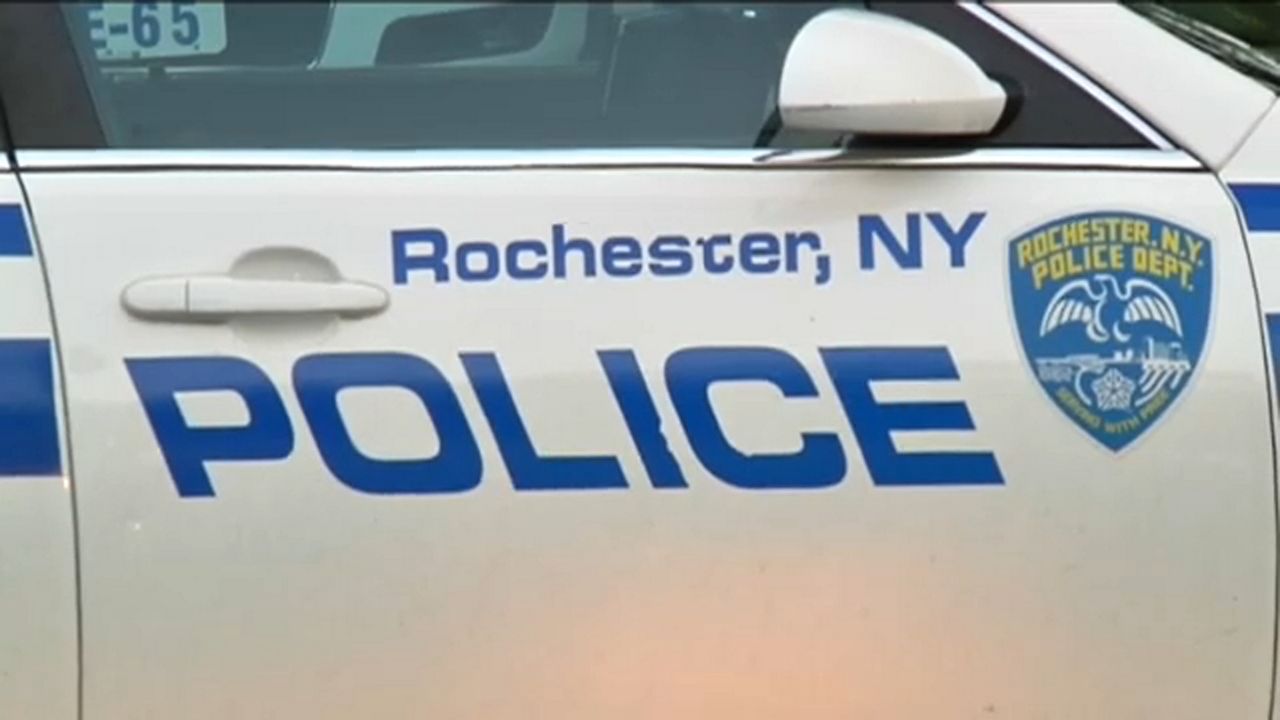 A Rochester Police Department vehicle (Spectrum News 1)