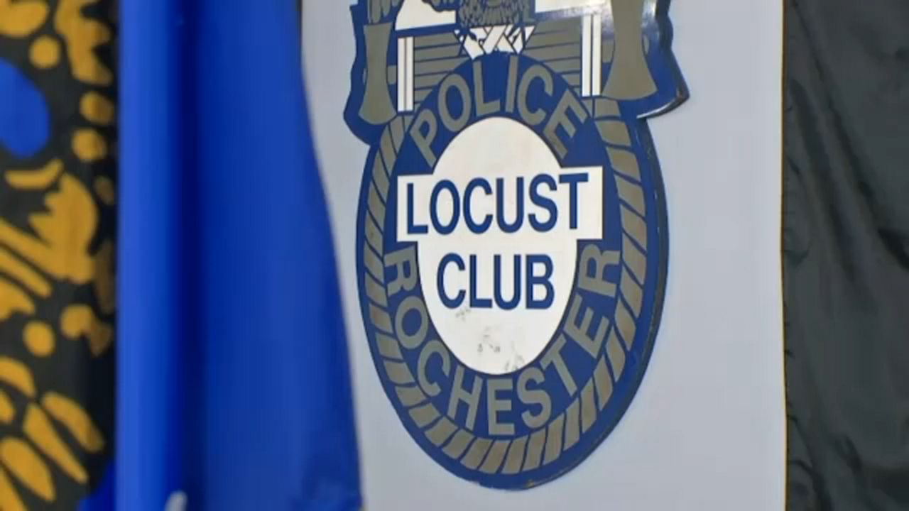 The Rochester Police Locust Club logo. (Spectrum News 1)