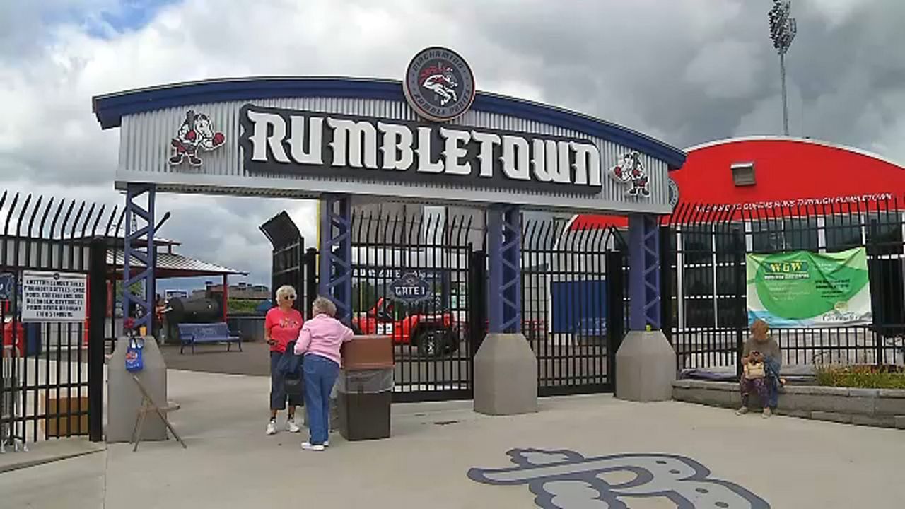 Fireworks and the Binghamton Rumble Ponies Game