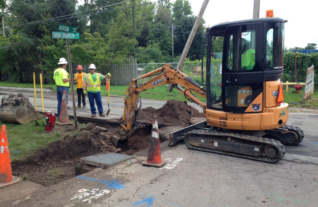 Gas Line Through Village of Holley Ruptured by Construction Crews