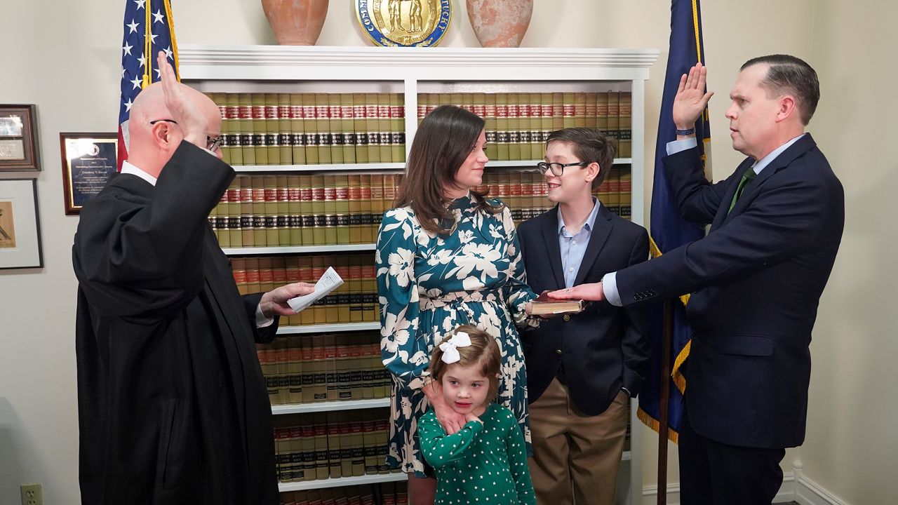 Russell Coleman sworn-in as Kentucky's 52nd attorney general