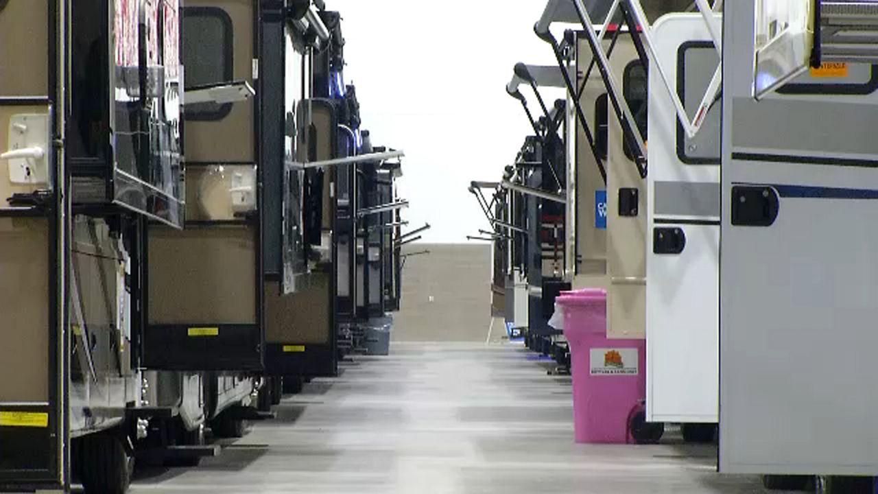 Indoor RV Show Expo Center