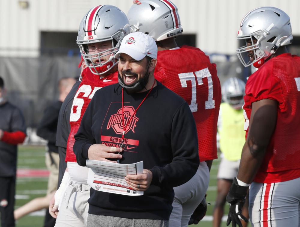 Ohio State is hiking Ryan Day’s annual salary to $9.5 million. (File Photo)