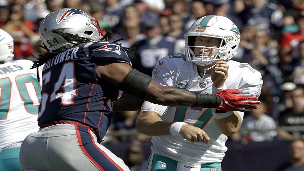 Patriots Stop Skid, Hand Dolphins First Loss In 38-7 Rout