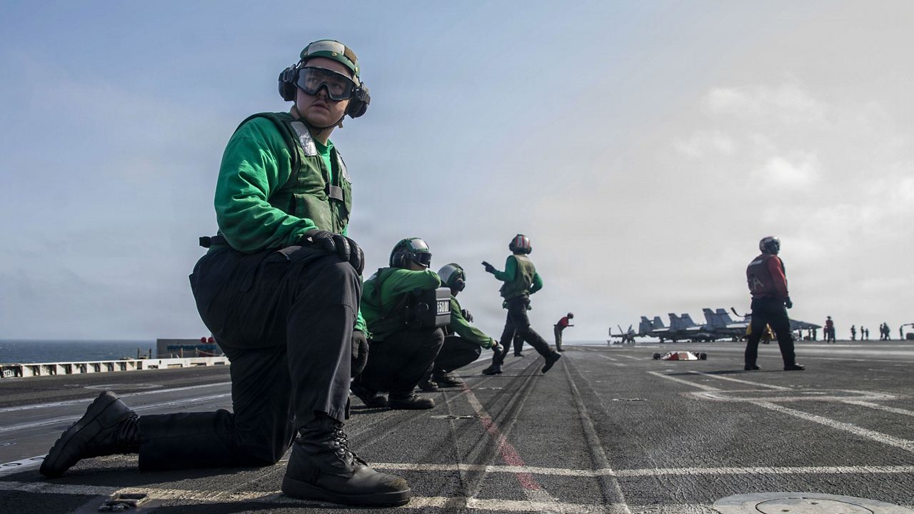USS Abraham Lincoln heading home after difficult Middle East deployment