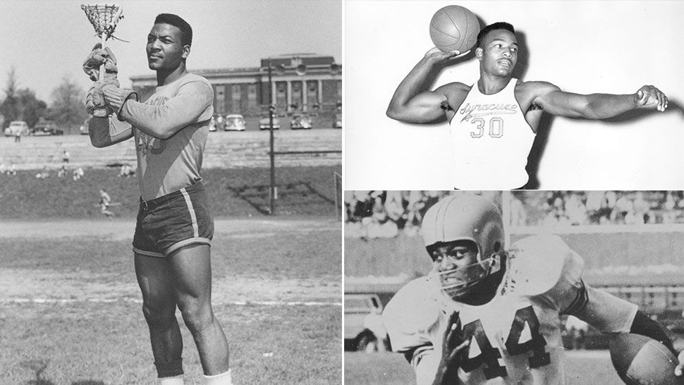 Who were the 5 players taken before Jim Brown in the 1957 NFL draft?