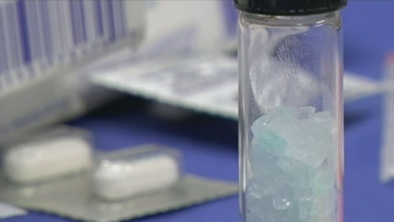 A photo of methamphetamine. (Spectrum News file)