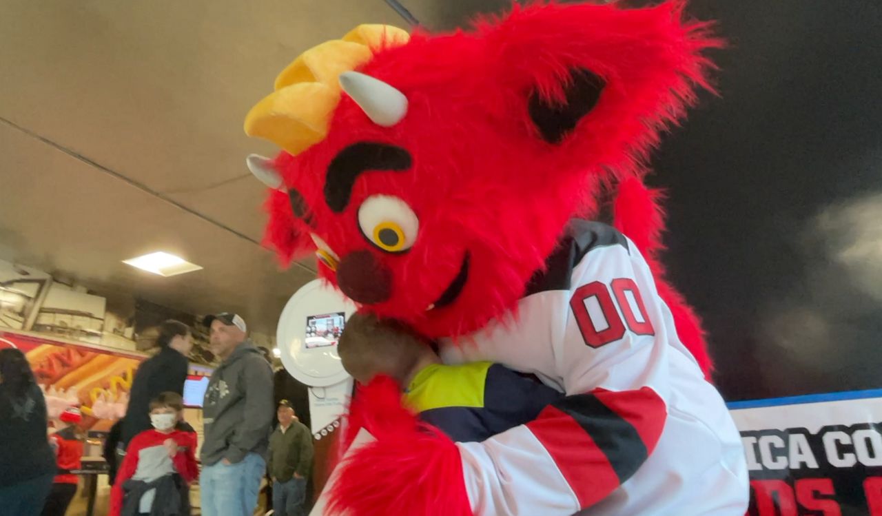 Meet the new mischievous mascot at Utica Comets games
