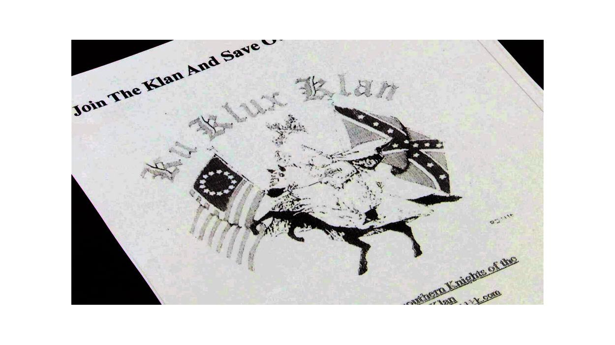 Ku Klux Klan flyers found at Camelot Village in Westmoreland