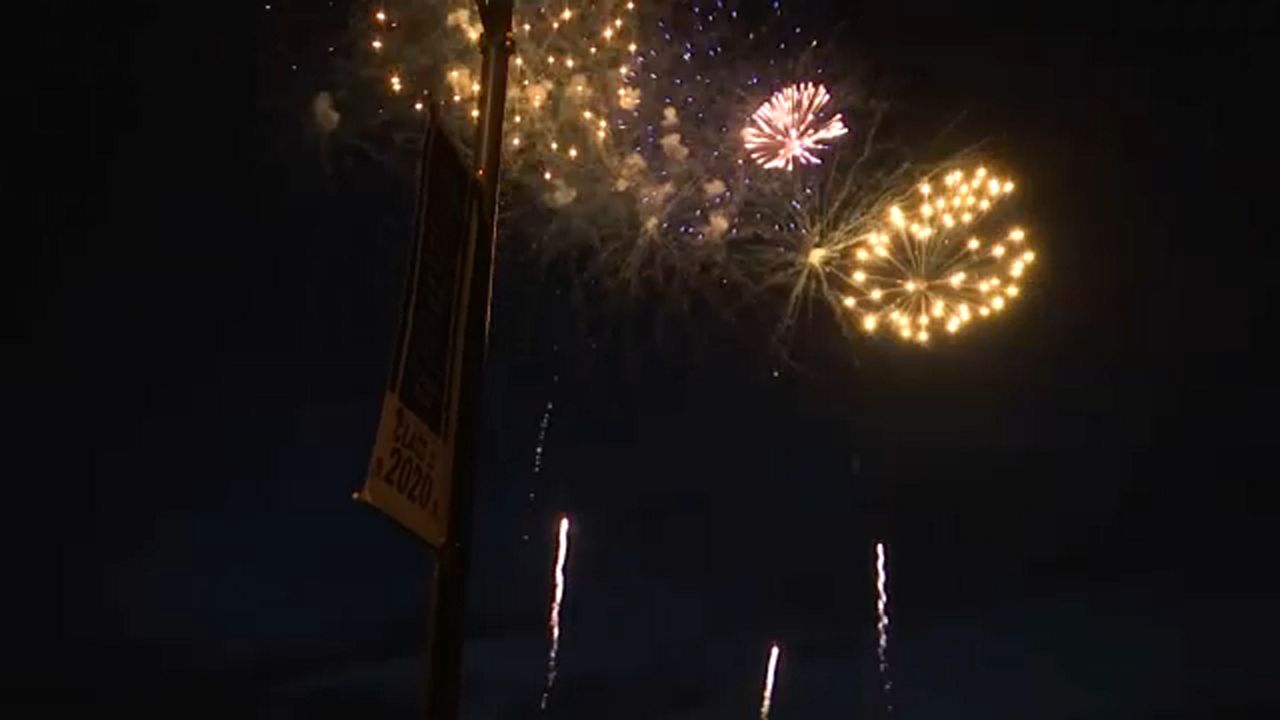 Socially Distant Fireworks Shoot Off in Oswego