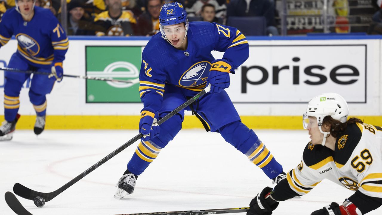 Bruins rout reeling Sabres 7-0 on Sunday