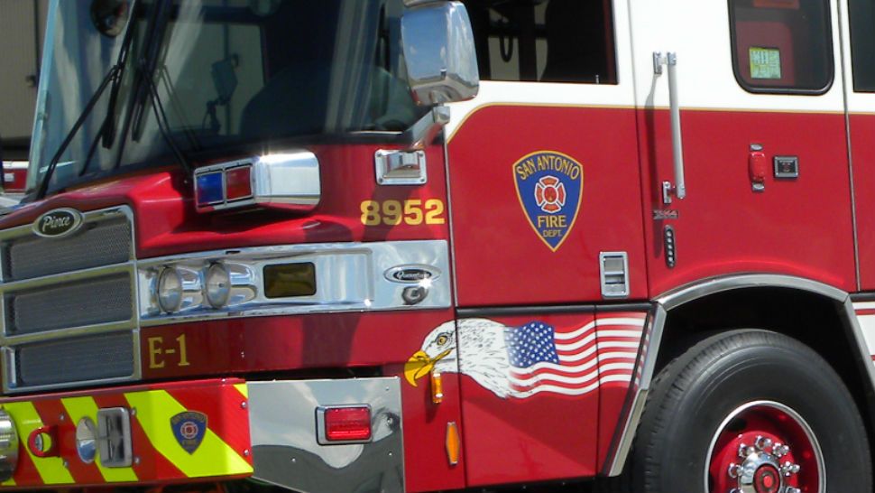 A San Antonio Fire Department truck appears in this undated file image. (Spectrum News/FILE)