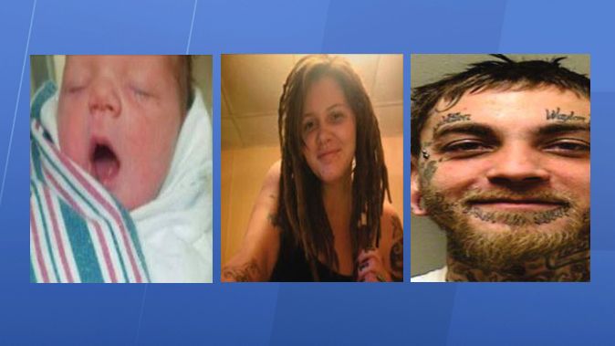 A Florida Missing Child Alert has been issued for 1-month-old Sage Cooper of Tampa, Florida. (FDLE)