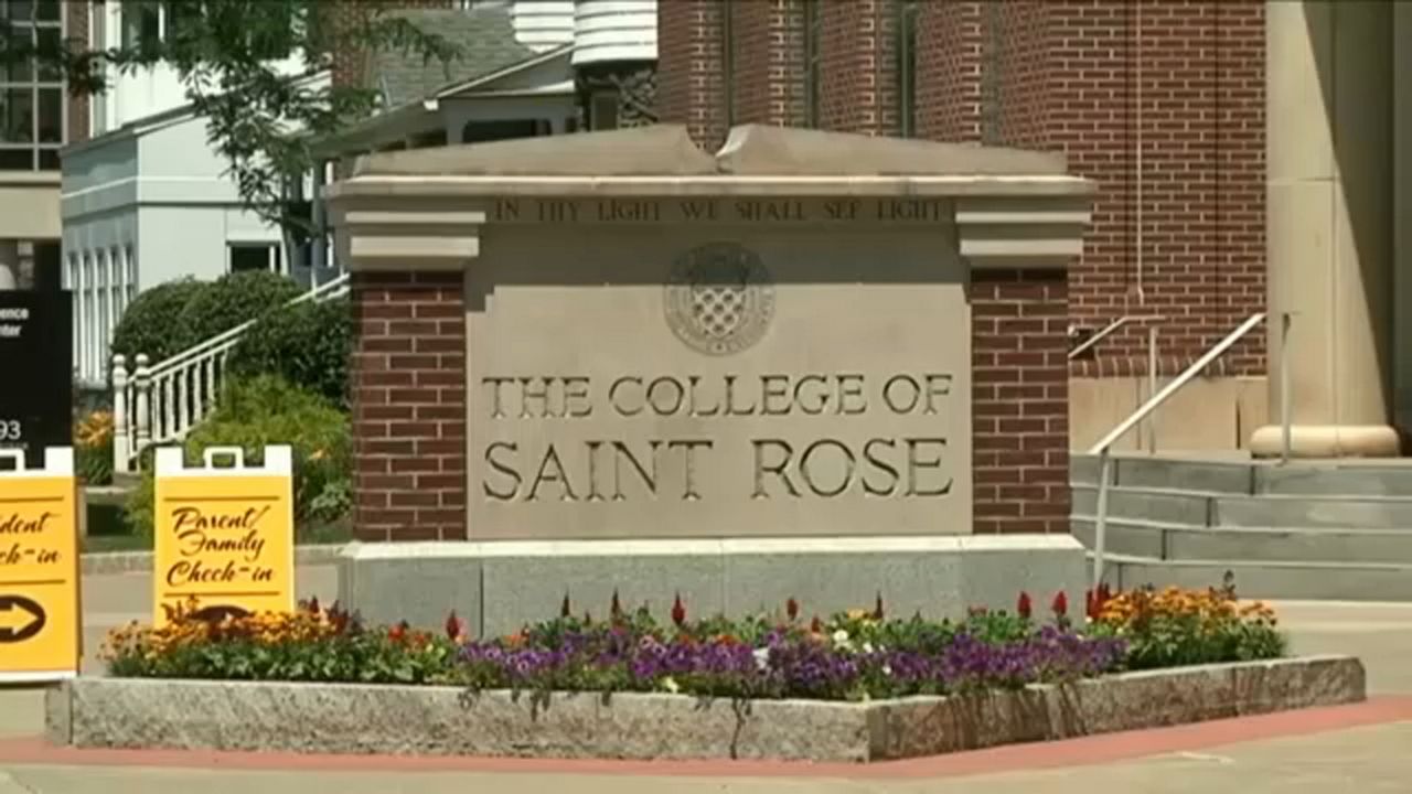 college of saint rose sign