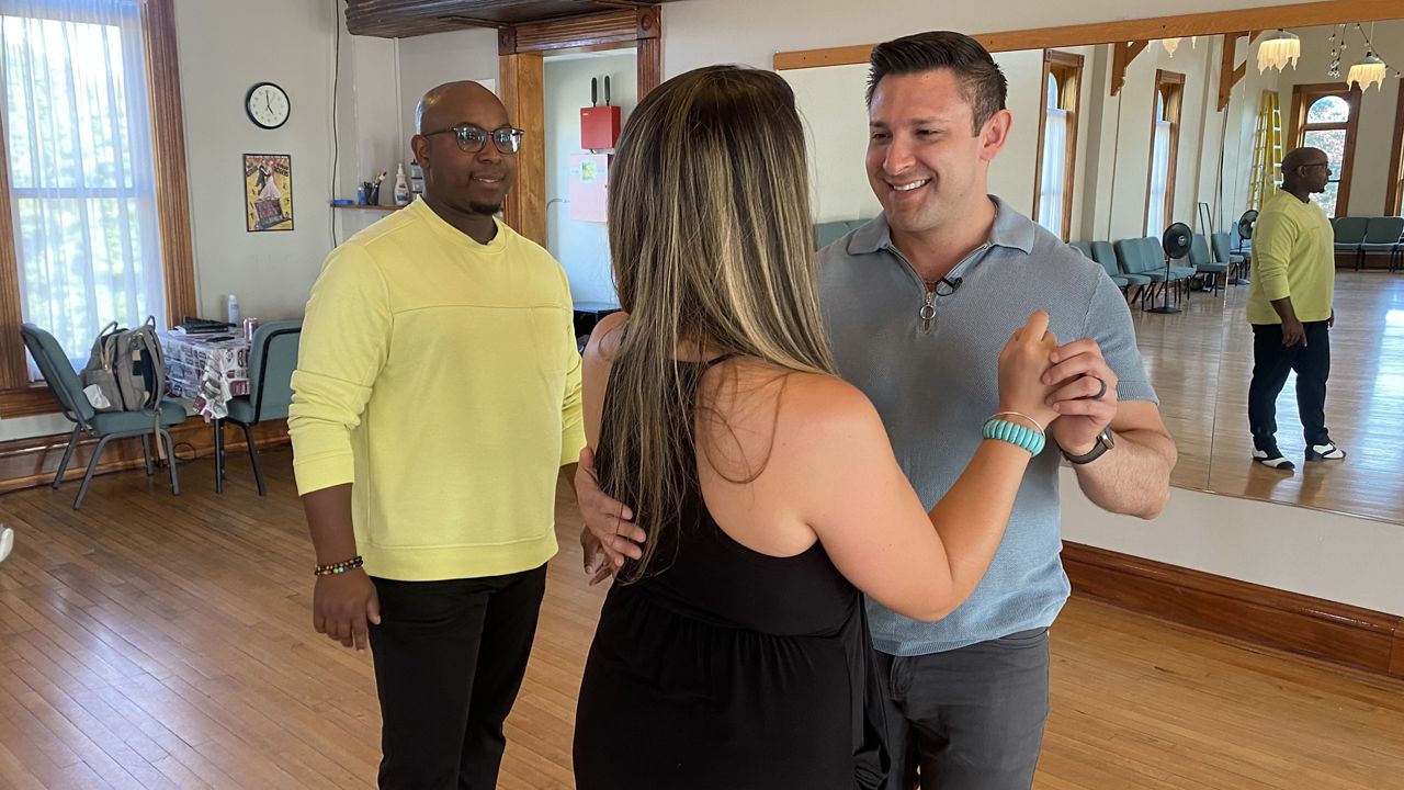 Robert Guaderrama salsa dancing