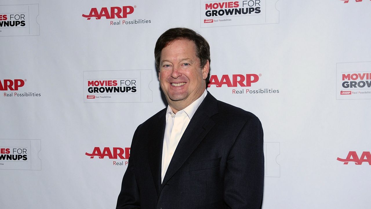 Journalist Sam Rubin arrives at the AARP Movies for Grownups Film Showcase at Regal Cinemas L.A. LIVE, Sunday, Nov. 9, 2014, in Los Angeles. Rubin, a beloved entertainment anchor and reporter for KTLA in Los Angeles who was on a first-name basis with Hollywood's top stars, died Friday, May 10, 2024. He was 64. (Vince Bucci/Invision for AARP/AP Images, File)