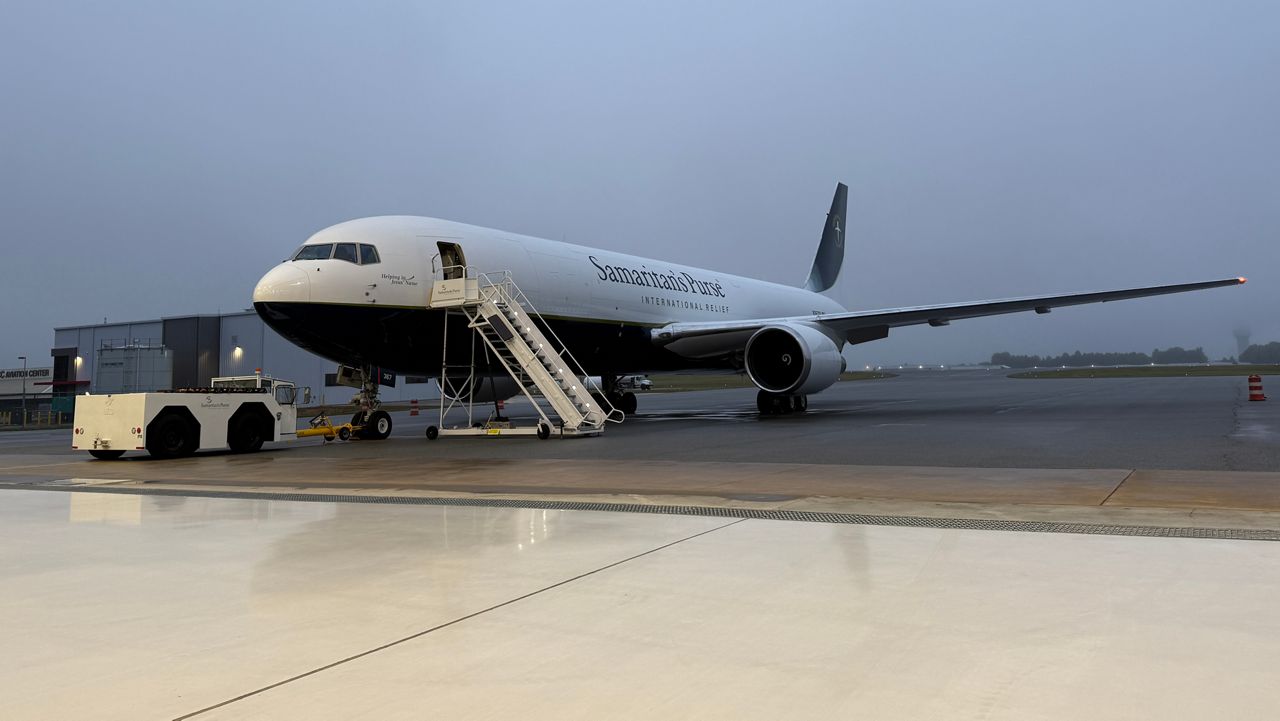 Samaritan's Purse plane heads to Central Africa to join fight against Ebola