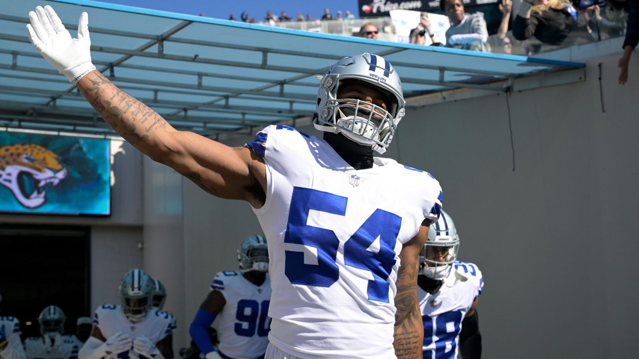 Dallas Cowboys defensive end Sam Williams (54) during the first