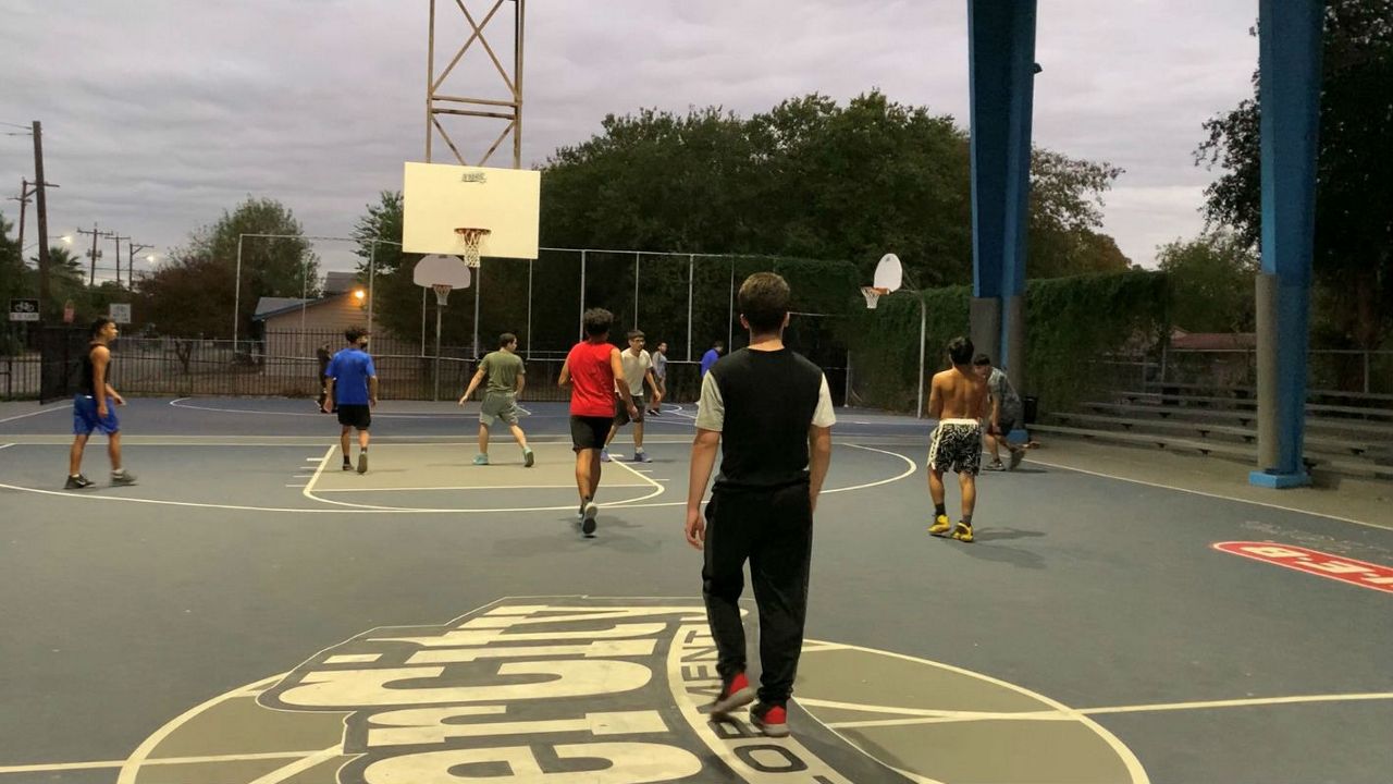 Basketball Courts Connect Low Income San Antonio Community