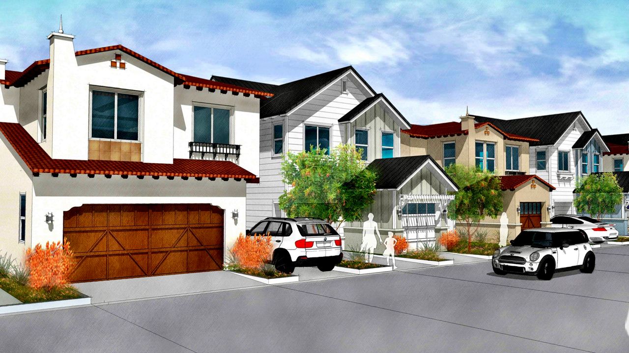 Rendering of Landsea Homes' planned housing development project in San Juan Capistrano