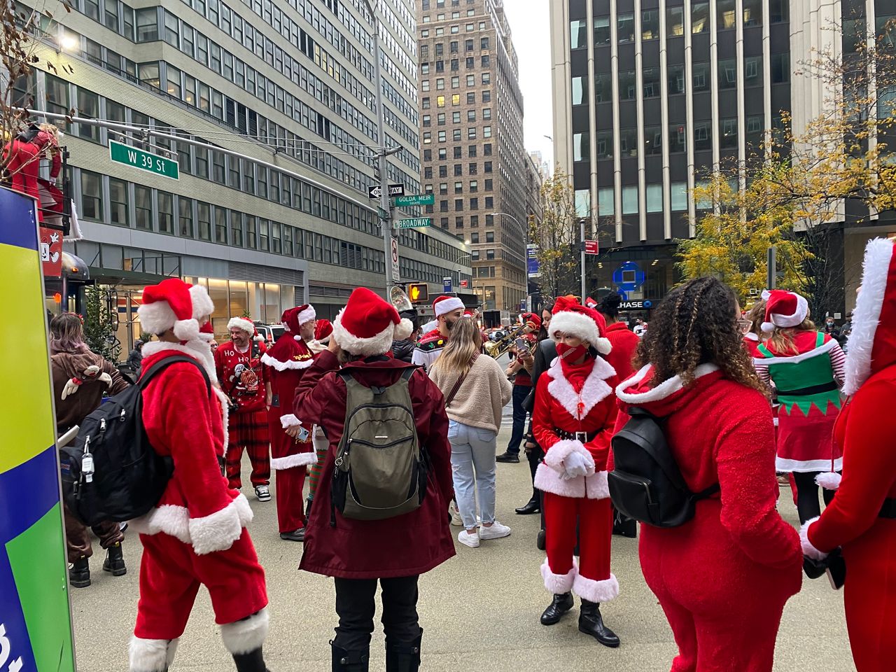 After 12 months off because of COVID, SantaCon returns to the town